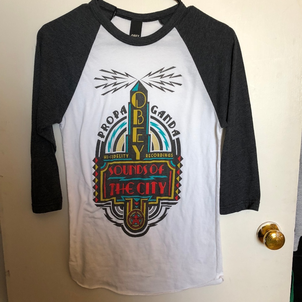 Obey Women's Baseball Tee